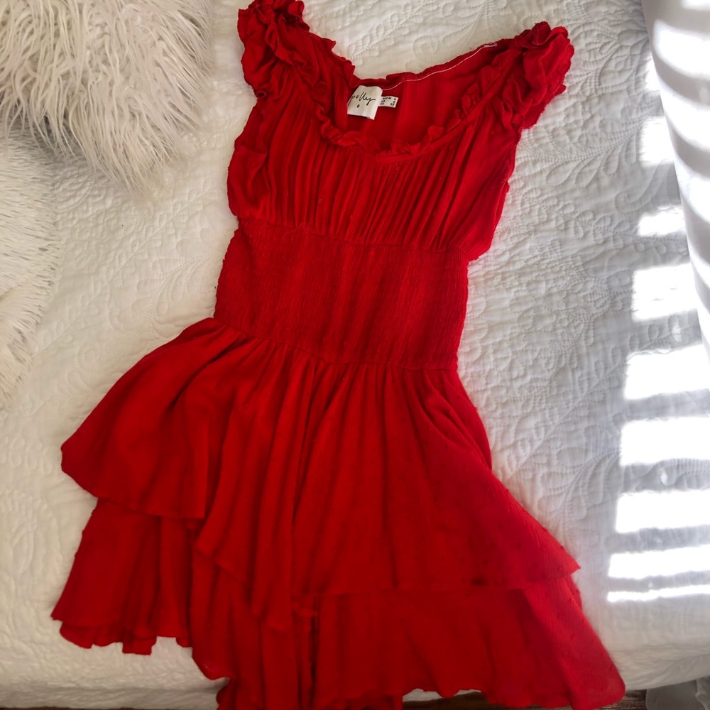 Princess Polly Red Romper